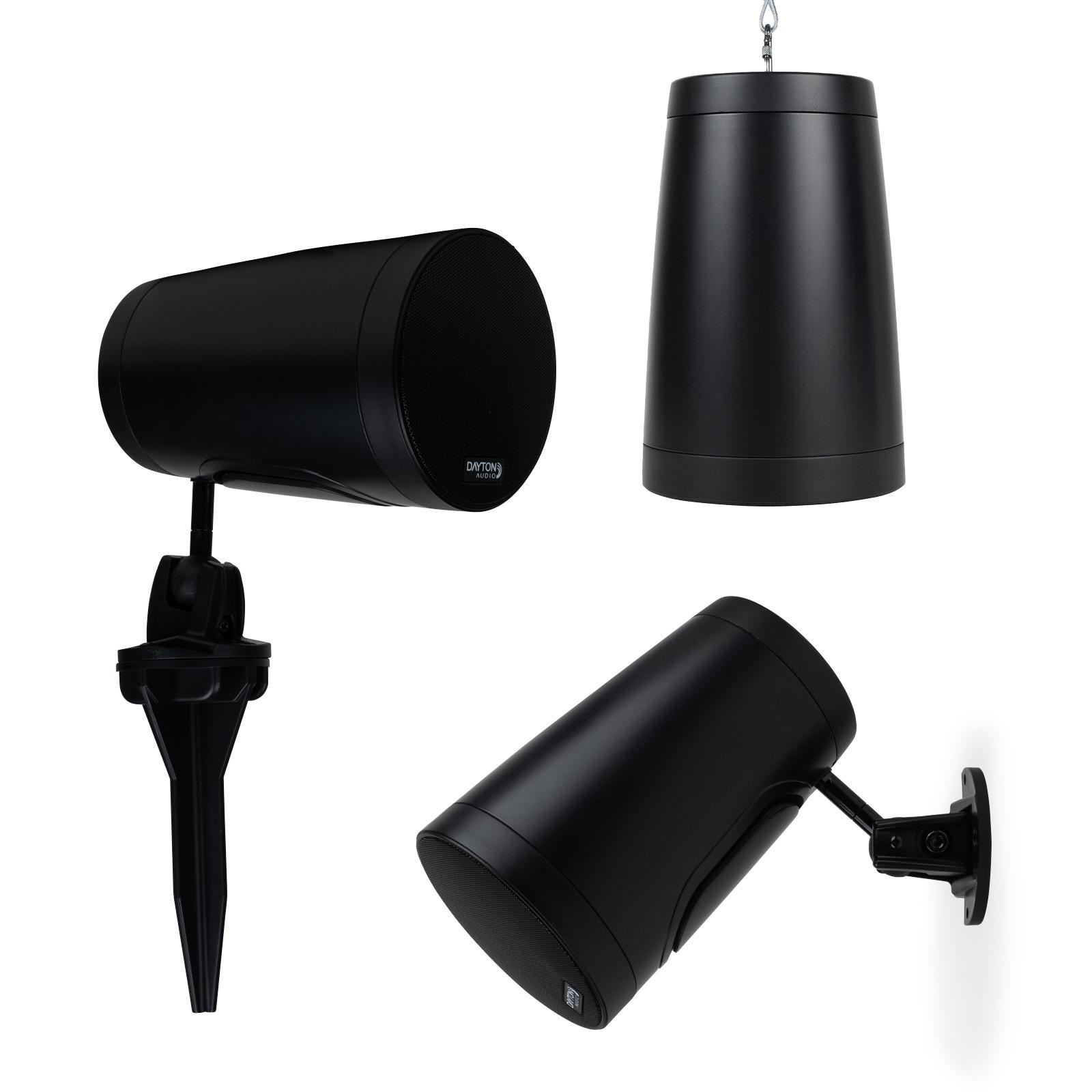 view of speaker and included hardware